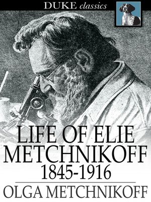 cover image of Life of Elie Metchnikoff